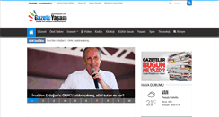 Desktop Screenshot of gazeteyasam.com