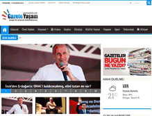 Tablet Screenshot of gazeteyasam.com